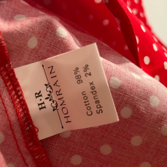 Homrain Women's 1950s Retro Vintage A-Line Cap Sleeve Cocktail Swing Party Dress - Picture 4 of 6